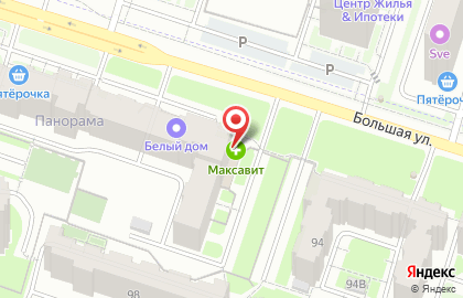 Аптека Максавит в Рязани на карте