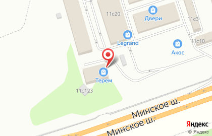 Торговая компания Терем на Внуковской улице на карте