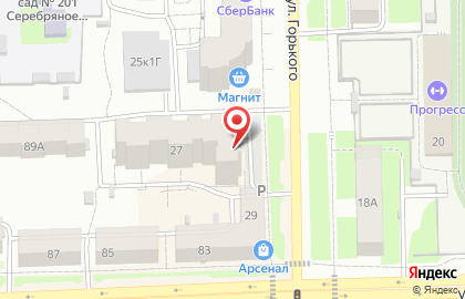 Центр местной активности Территориальное управление Администрации г. Кирова по Ленинскому району на улице Горького на карте