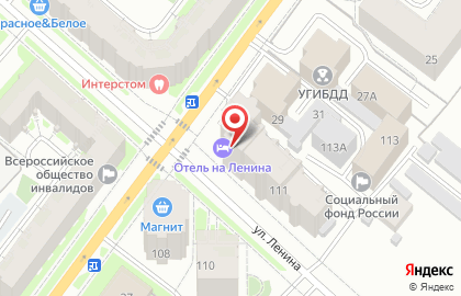 Мини-отель Мини-отель в Сыктывкаре на карте