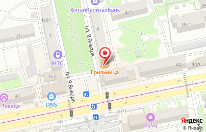 Натальяна на карте