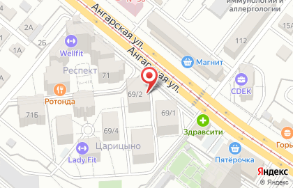 Сервисный центр Тритон в Дзержинском районе на карте