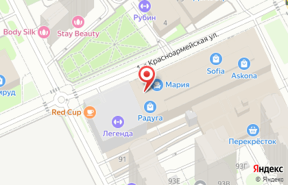 Салон белорусских кухонь ЗОВ в Свердловском районе на карте