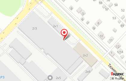 Дизель-сервис автосервис по ремонту дизельных автомобилей и продаже запчастей на Тюменской улице на карте