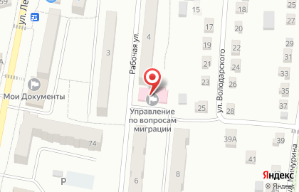 Отдел МВД России по Шебекинскому городскому округу на карте
