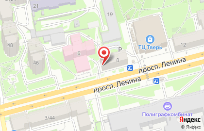 Центр оптической коррекции зрения на проспекте Ленина на карте