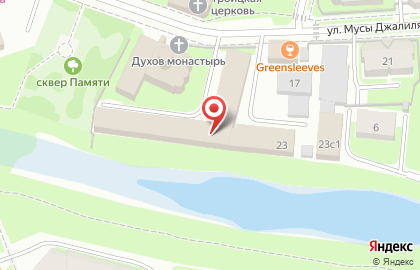 Служба экспресс-доставки Pony Express в Великом Новгороде на карте
