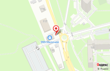 Магазин 999 мелочей в Серпухове на карте