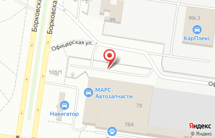 ЕВРАЗИЯ на Борковской улице на карте