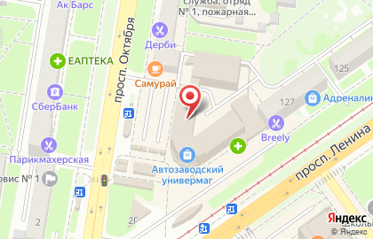 Компания Кирстрой в Автозаводском районе на карте