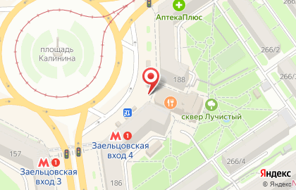 Кафе Дядя Дёнер на Красном проспекте, 157 на карте