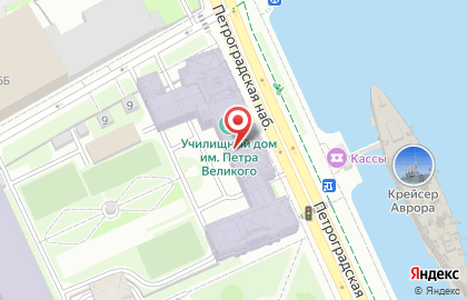 Нахимовское Военно-морское Училище на карте