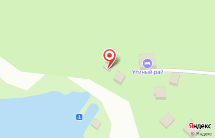 База отдыха Утиный рай на карте