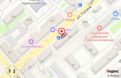 Магазин одежды Baon на улице Гоголя на карте