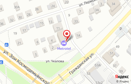 METROPOL на карте