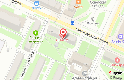 Рими на Московском проспекте на карте
