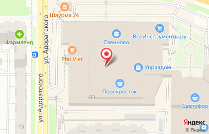 Салон дверей Profildoors в Ново-Савиновском районе на карте