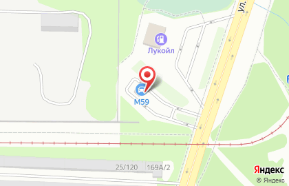 Автомойка самообслуживания М59 на улице Василия Васильева на карте