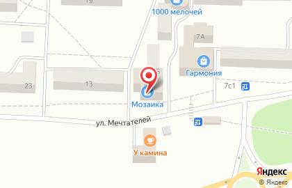 Магазин хозяйственных товаров 1000 мелочей в Падунском районе на карте