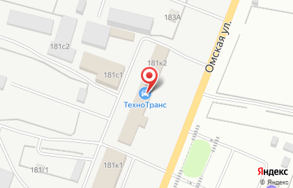 Торговая компания на Омской улице на карте