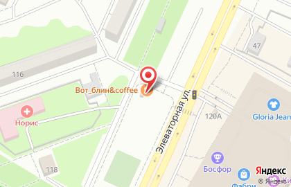 Кафе и лавочек Пиццман & Калачёв на улице Худайбердина на карте