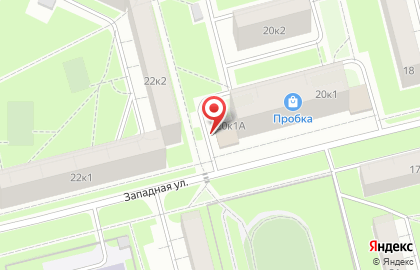 Не школа барабанов на Западной улице на карте