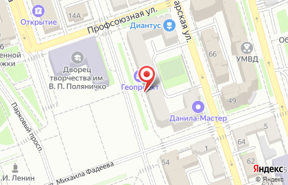 Строительная компания ПСК на Советской улице на карте