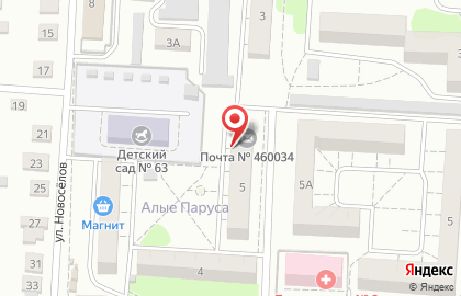 Квартирное бюро 56 Аренда в Ленинском районе на карте