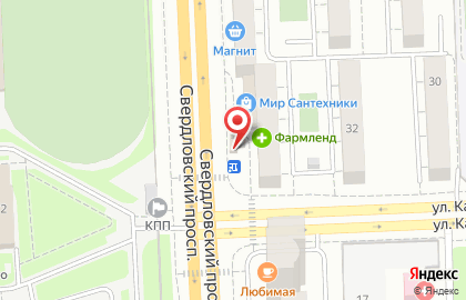 Цветочный салон Цветочный мастер на Свердловском тракте на карте