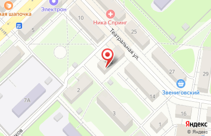 Афоня на Театральной улице на карте