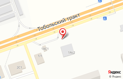 Продуктовый магазин в Тюмени на карте
