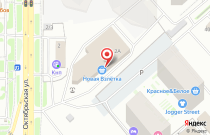 Коммерческий банк Юнистрим на Октябрьской улице на карте