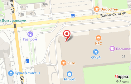 Фирменный магазин Huawei на Боевой улице на карте