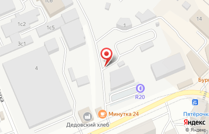 Шиномонтажная мастерская на Железнодорожной улице на карте