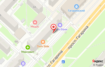 Салон Матрица на проспекте Гагарина на карте