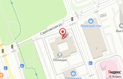 Отдел МВД России по району Текстильщики г. Москвы на карте