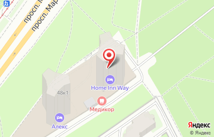 Сервис-Недвижимость, ЗАО на проспекте Маршала Жукова на карте
