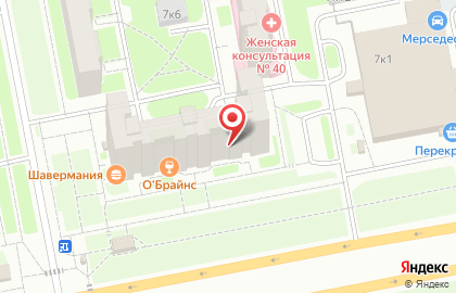 Catalina на Богатырском проспекте на карте