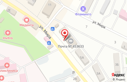 Салон оптики Мастер Зрения на улице Мира на карте