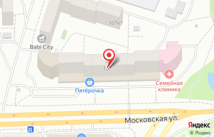 Семейная клиника Верис на Московской улице на карте