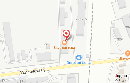 Статус на Украинской улице на карте