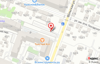 Автостоянка в Саратове на карте