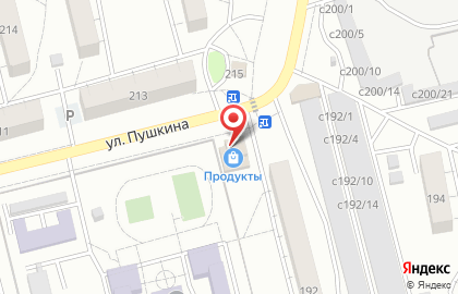 Дискаунтер Димитрий на улице Александра Пушкина на карте