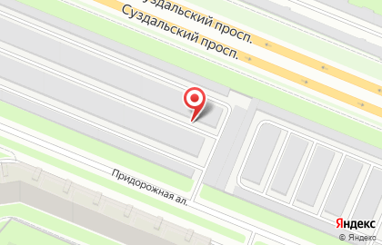 Озерки в Выборгском районе на карте