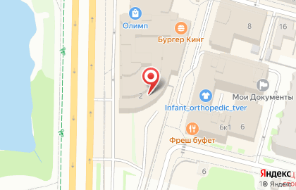 Магазин детских товаров Детский мир на Тверском проспекте на карте
