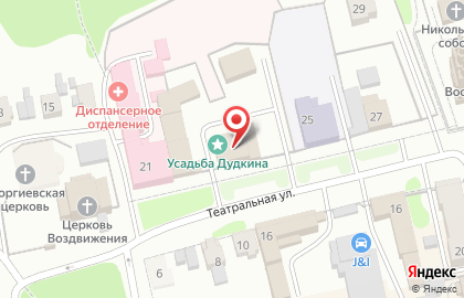 Шуйская епархия на карте
