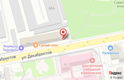 Научно-производственный центр Агропищепром на улице Декабристов на карте