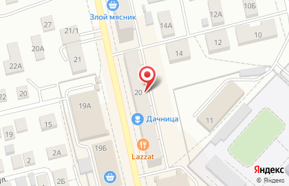 Магазин садовых товаров Дачница на улице Ухтомского на карте