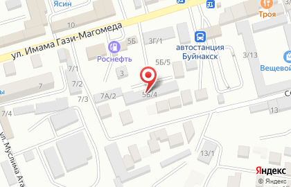 Мастерская в Буйнакске на карте