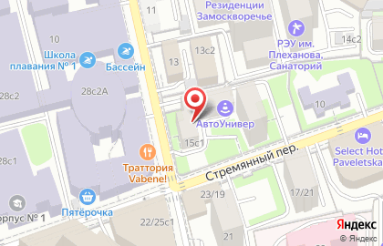 Студия маникюра Now Nails на метро Серпуховская на карте